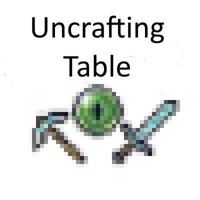 UnCrafting Table Remastered - Minecraft Bukkit Plugins - CurseForge