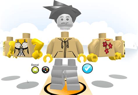 Lego Universe character creation guide