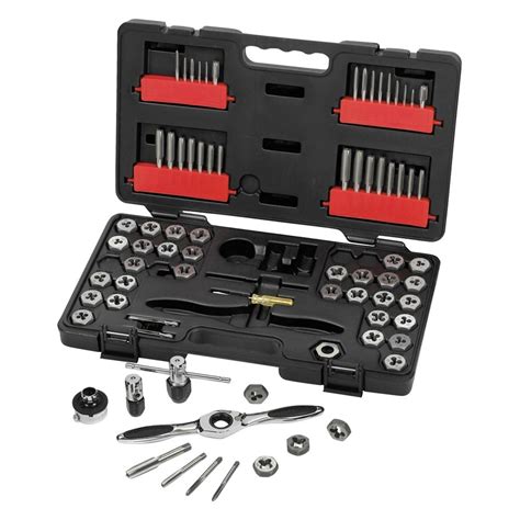 GearWrench® 3887 - SAE/Metric Tap and Die Set (75 pcs)