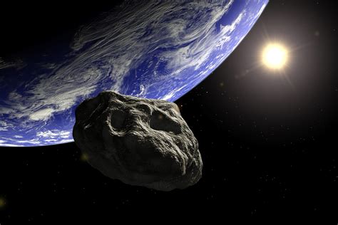 Asteroid In Space