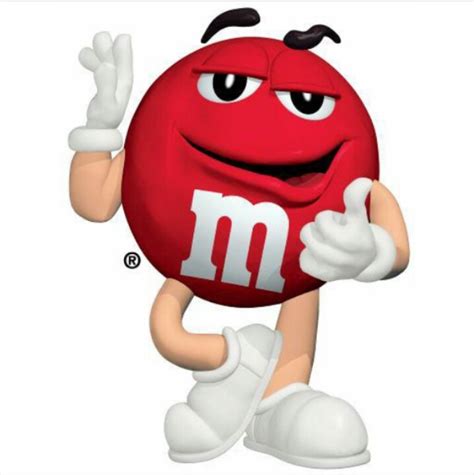 Red M & M | M&m characters, Candy art, Candyland decorations