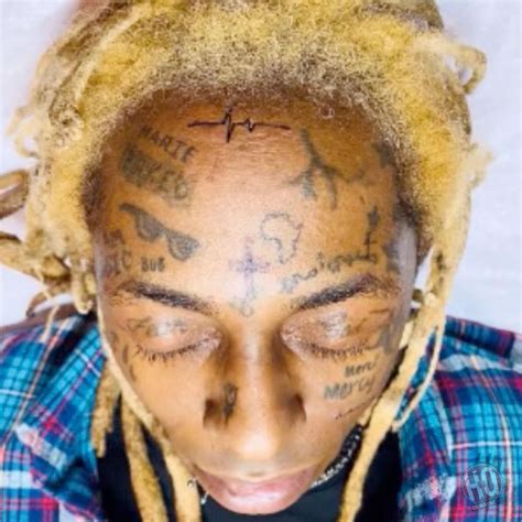 Lil Wayne Gets New 'Heartbeat' Tattoo on his Face | HipHop-N-More