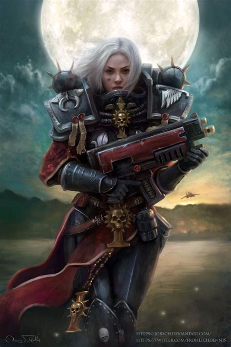 ArtStation - Sister of Battle, Dennis Fröhlich | 40k sisters of battle ...