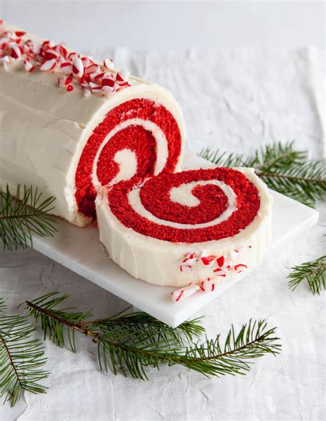 Recipe: Peppermint Red Velvet Cake Roll | Kitchn