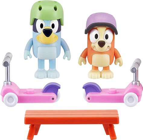 Bluey Vehicle and Figure | Scooter Fun | Free Shipping - Toynk Toys