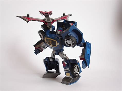 Animated Soundwave and Laserbeak | I repainted Soudwave and … | Flickr