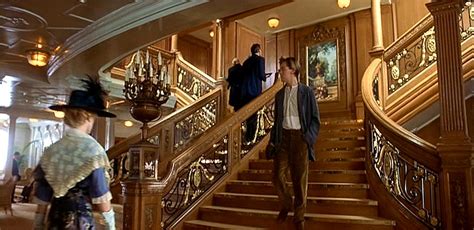 RMS Titanic's First Class Grand Staircase | Titanic (1997) | Guardian ...