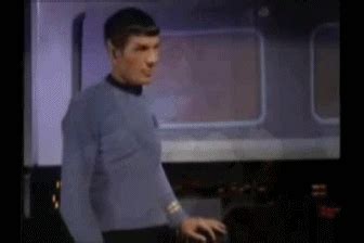 Star Trek GIFs, These are the voyages ... of Spock's sassiness