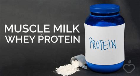 Muscle Milk vs Whey Protein – Positive Health Wellness