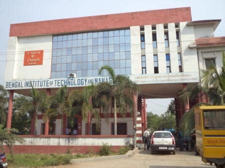 Bengal Institute Of Technology And Management Shantiniketan ...