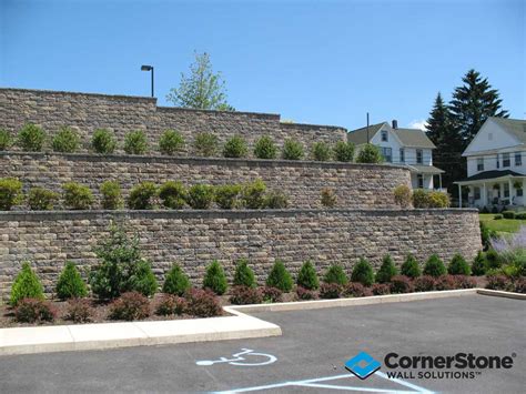 The Pleasing Aesthetics of Terraced Retaining Walls