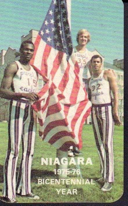 1975-76 Niagara University Basketball Schedule jhhp -- mr-magazine ...