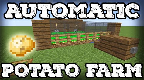 Automatic Potato Farm Minecraft No Villager - Nicholas Bailey