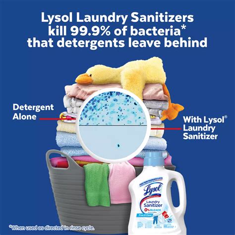 Lysol Free & Clear Laundry Sanitizer - Shop Fresheners at H-E-B