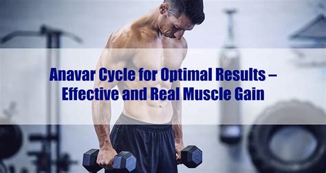 Anavar Cycle for Optimal Results – Effective and Real Muscle Gain ...