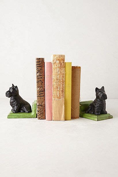 Puppy Bookends | Dog bookends, Bookends, Scottie dog