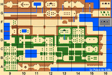 Legend Of Zelda Nes Cheats Map - Bank2home.com