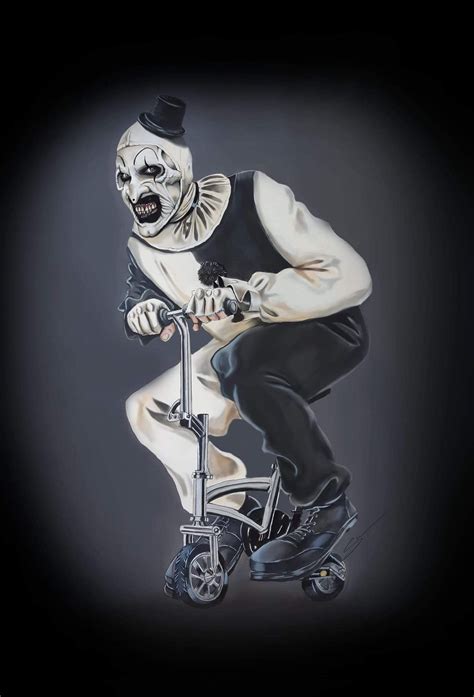 Awesome Art the Clown artwork by Steve McGinnis. 😱 | Horror movie ...