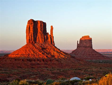 Monument Valley Sunset stock photo. Image of canyon, outdoors - 75680092