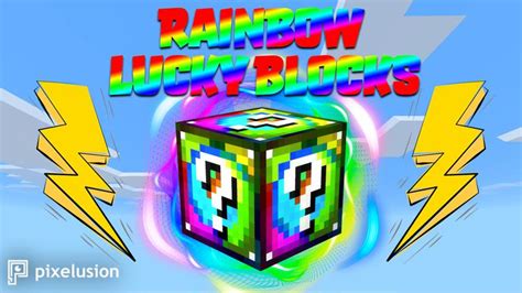 Rainbow Lucky Blocks by Pixelusion (Minecraft Marketplace Map ...