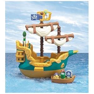 Amazon.com: Veggie Tales Pirate Ship Playset: Toys & Games