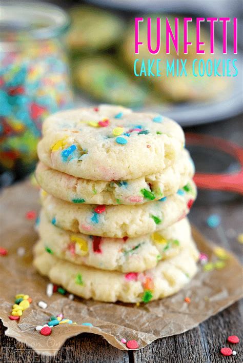 how to make cookies out of pillsbury cake mix