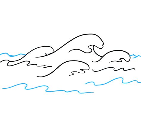 How to Draw Waves- Really Easy Drawing Tutorial