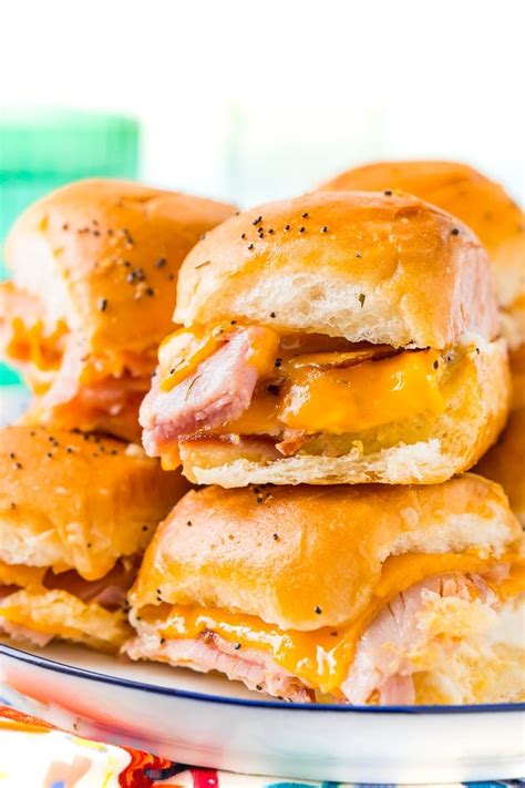 Easy Ham and Cheese Sliders Recipe | Sugar & Soul