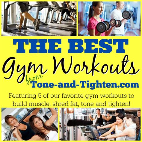 Weekly Workout Plan – 5 of the best gym workouts all in one place ...