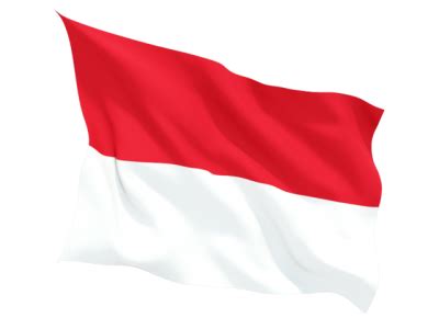 Indonesia Flag Map Png