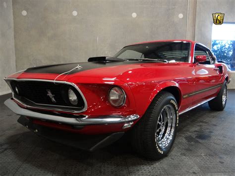 1969, Ford, Mustang, Mach 1, Cars, Coupe, Red Wallpapers HD / Desktop ...