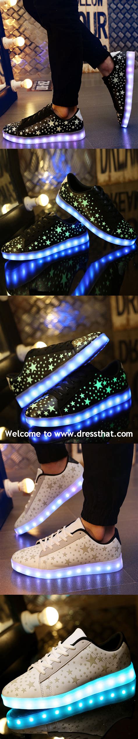 LED shoes,light up shoes,women sports shoes,sports shoes,USB charge ...