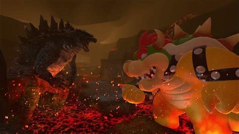 godzilla vs bowser's fury - YouTube