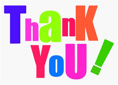 Thank You Clipart Png - Thank You Clipart, Transparent Png - kindpng