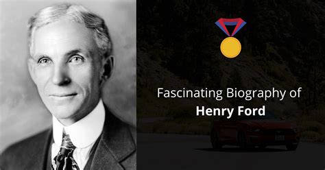 Inspiring Biography of Henry Ford - Youth Motivator