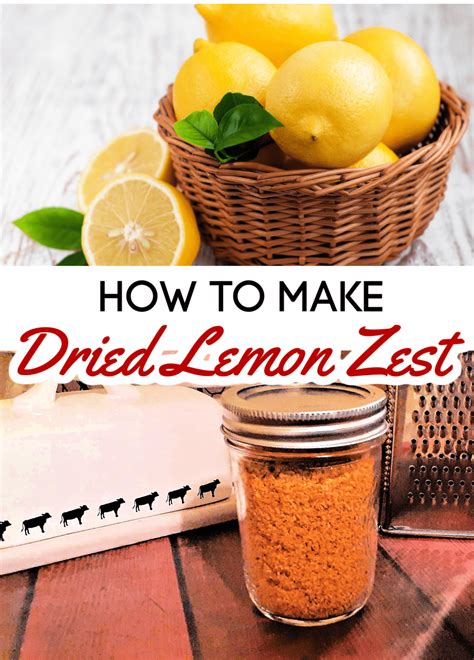 How to Make Dried Lemon Zest | Six Dollar Family