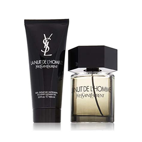 YSL LA NUIT DE L'HOMME EDT 2 PCS GIFT SET FOR MEN (SHOWER GEL ...