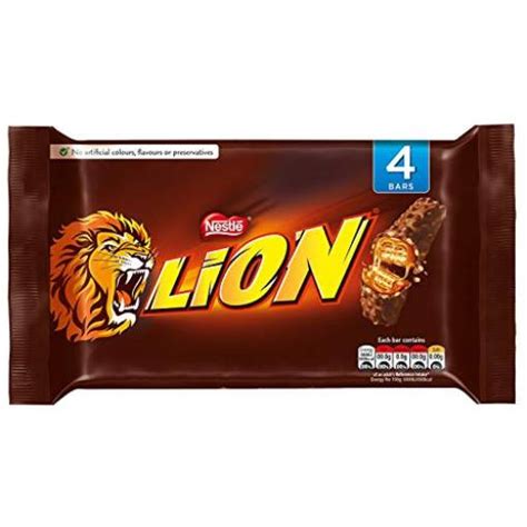 Nestle Lion Bar Snack Size 4 Pack – Brits R U.S.