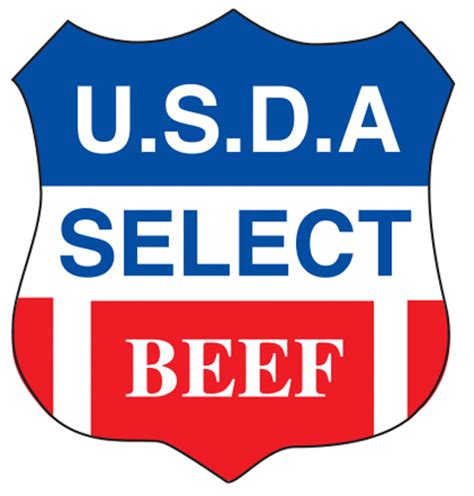 USDA Select Beef - Adhesive Label