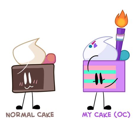 Cake (BFDI/BFB) by LollipopBFDI167 on DeviantArt