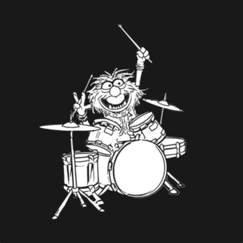 ANIMAL MUPPETS DRUMMER - Animal Muppets Drummer - T-Shirt | TeePublic