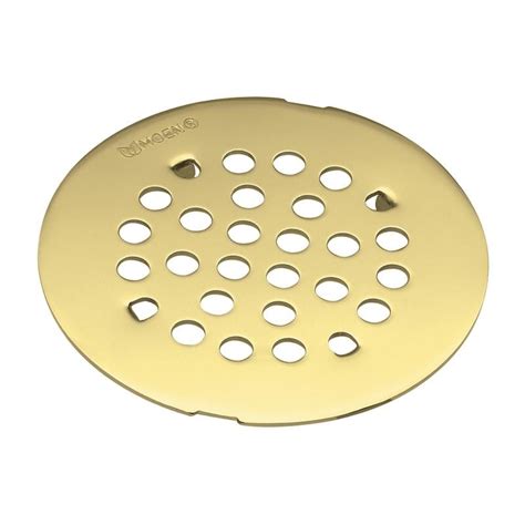 Shop Moen Polished Brass Tub and Shower Drain Cover - Free Shipping On ...