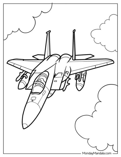 Air Force Planes Coloring Pages