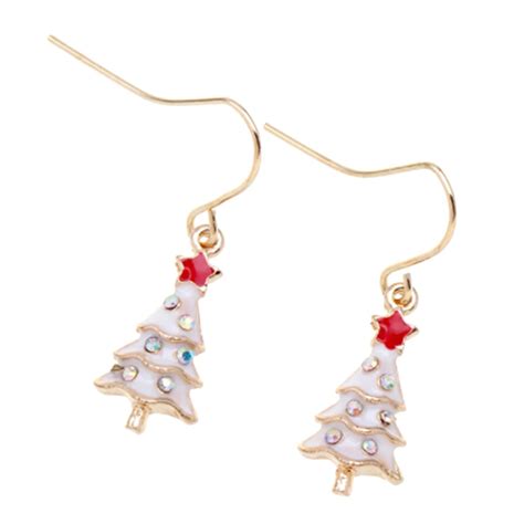 New Christmas Earrings Christmas Tree Earrings Fashion Earrings Jewelry ...