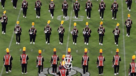 Halftime Show (Behind View) - GSU Marching Band at 2023 State Fair ...