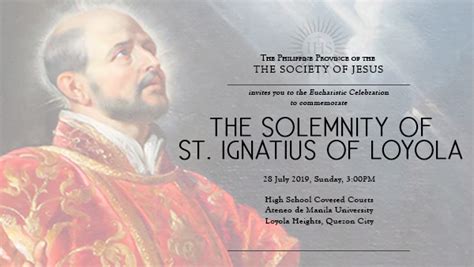 PhJesuits celebrate the Feast of St. Ignatius of Loyola | Philippine ...