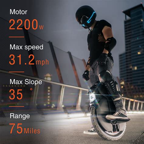 INMOTION V11 Electric Unicycle – Off-Road One-Wheel Adult Unicycle ...