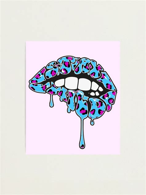 "Ben Azelart Merch New Stay Wild Lip" Photographic Print for Sale by ...