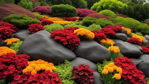 Lava Rocks For Landscaping: Vibrant Garden Decor