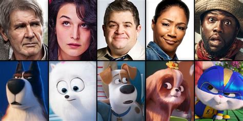 The Secret Life Of Pets 2 Voice Cast